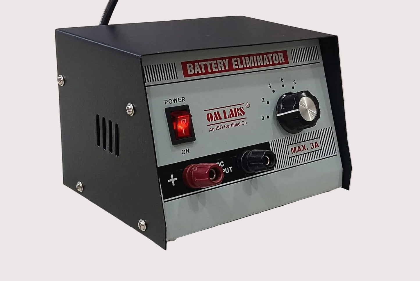 Battery Eliminator 2-12V/3ADC in Metal Box