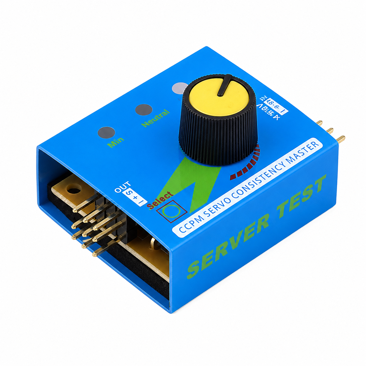 3 CHANNEL TESTER OF SERVO MOTOR