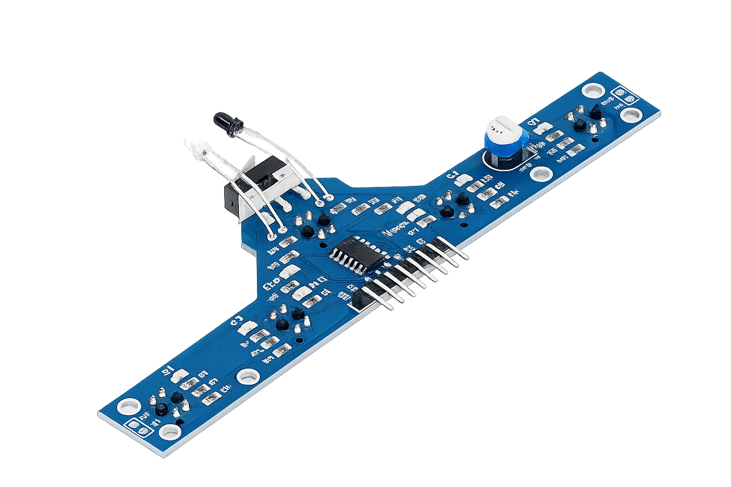 IR SENSOR ARRAY MODULE FOR LINE FOLLOWING