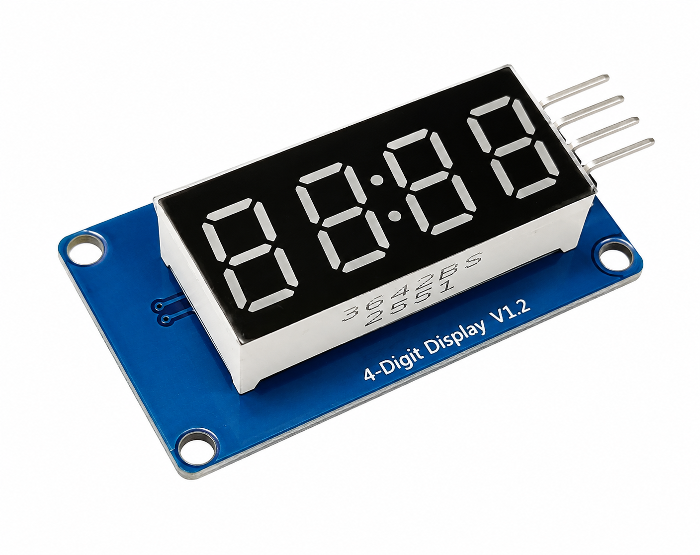 4 Digit 7 Segment LED Display Module