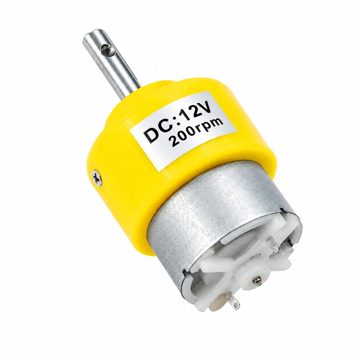 DC MOTOR 12V GEAR 200RPM