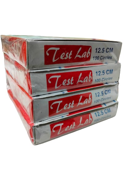 Filter Paper (Dia:12.5 cm) (Pack of 4)