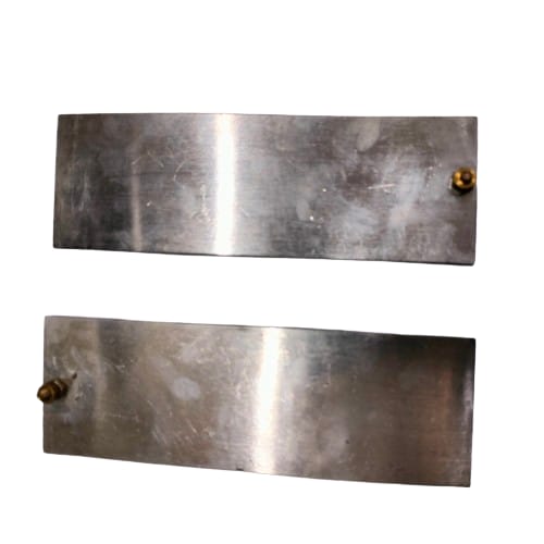 Aluminium Plate With Terminal (Pack of 2 Pcs.)