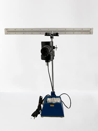 Lamp & Scale Arrangement For Ballistic Galvanometer