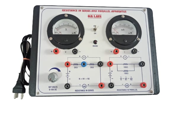 Resistance in Series & Parallel with Power Supply