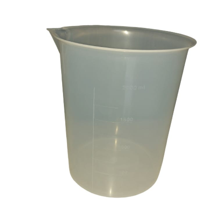 Beaker 2000ml Set | Brand: Poly Lab | Set of 6 Pcs