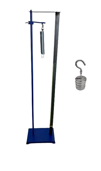 To determine the force constant of a Helical spring by plotting graph between load and extension.