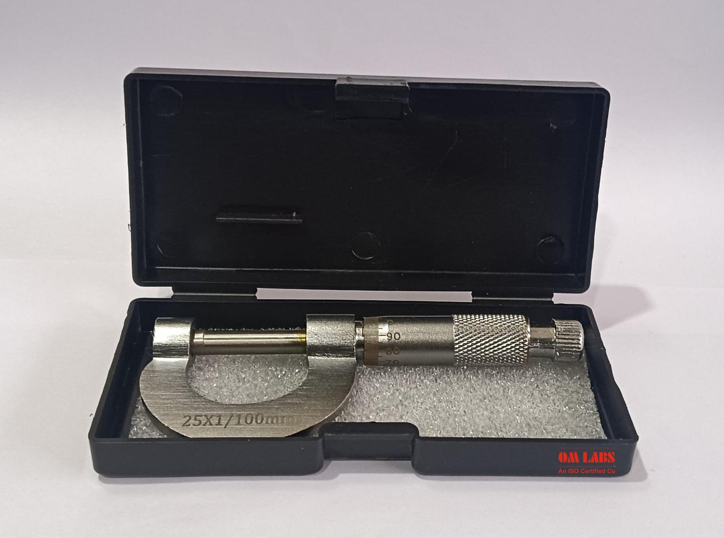 Screw Gauge Micro meter | Size: 25x1/100mm | Stainless Steel