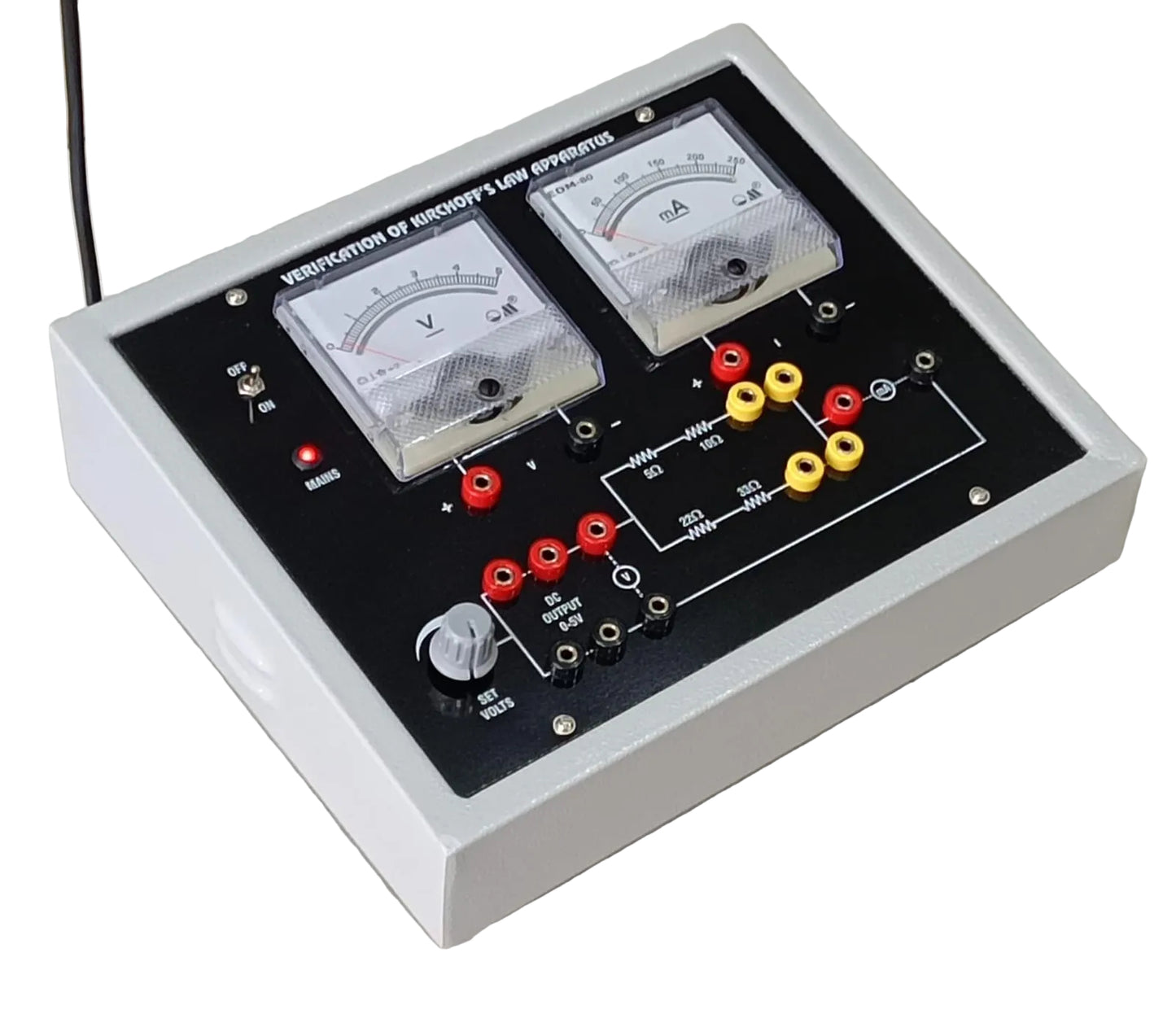 Verification of Kirchhoff’s Law | KCL & KVL Apparatus
