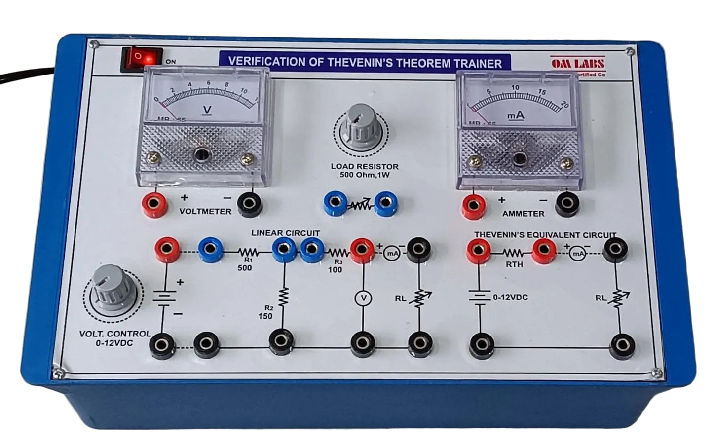 Verification of Thevinin's Theorem Trainer
