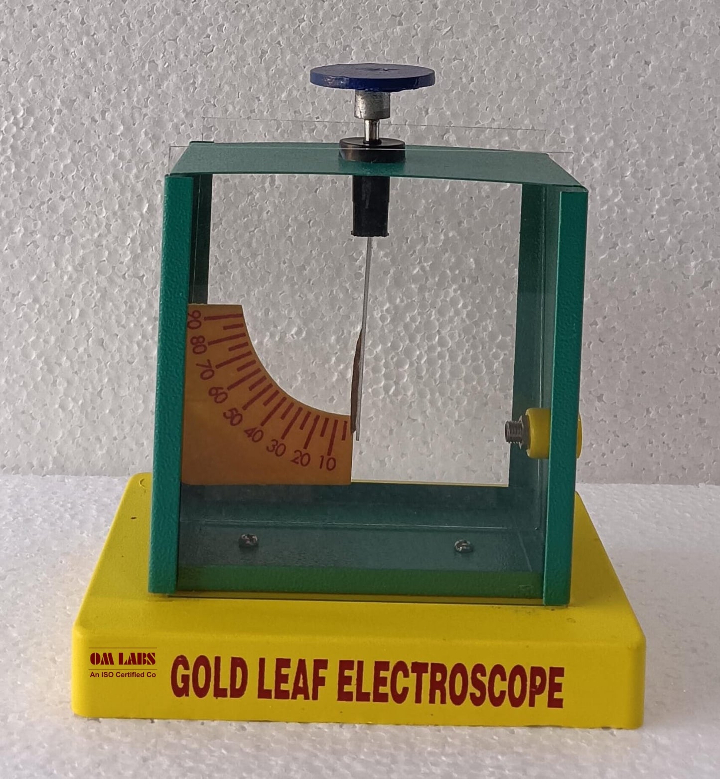 Gold Leaf Electroscope (Metal Body)