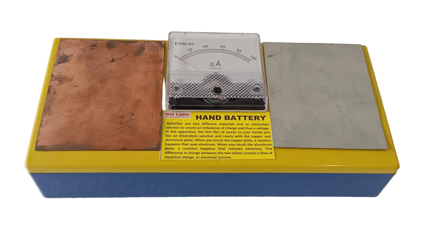 Hand Battery Demonstration Model