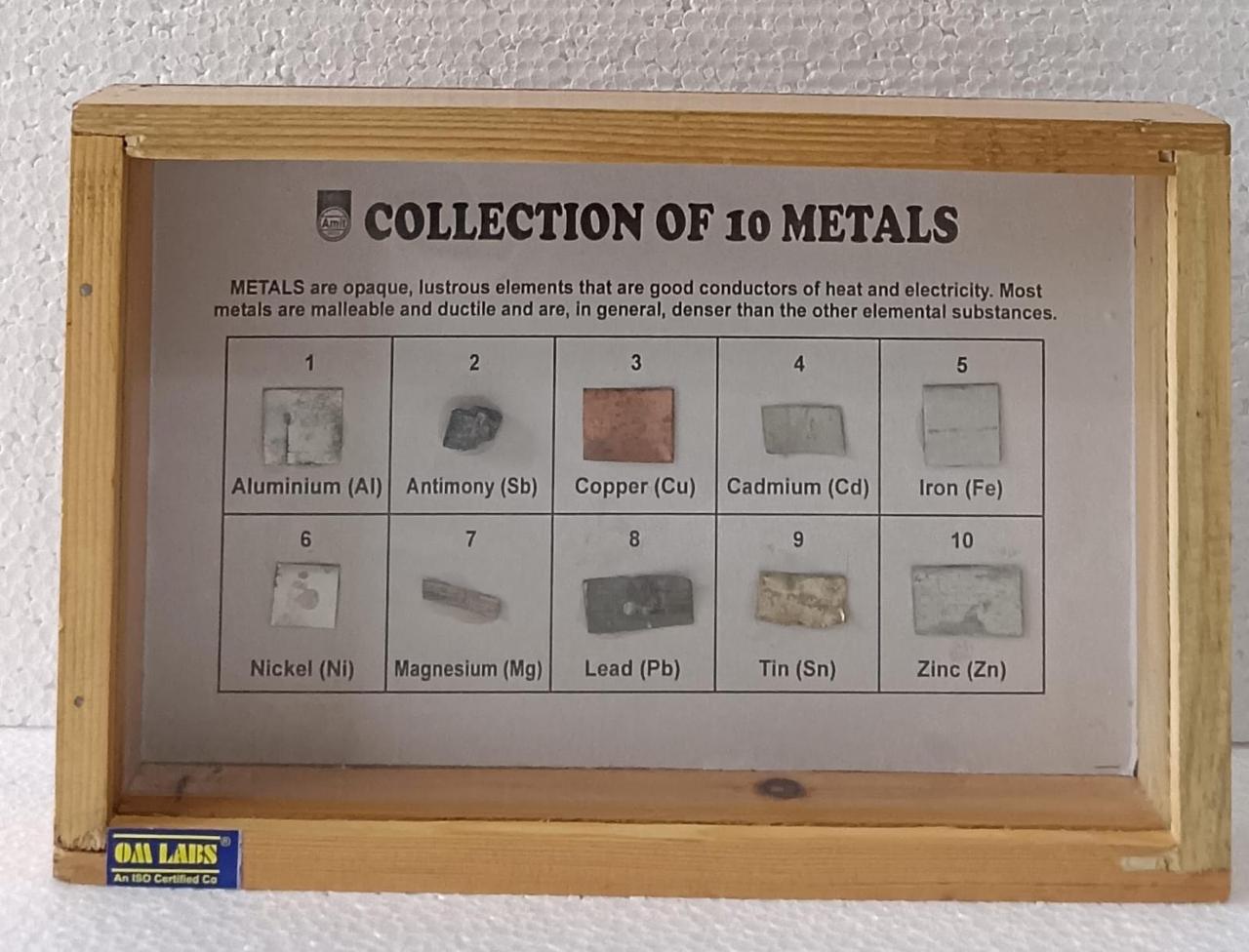 Collection Of Metals | Set Of 10 Pcs
