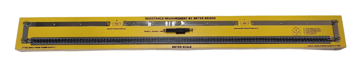Meter Bridge Sunmica Top With Pencil Jockey