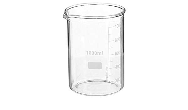 Beaker 1000ml Borosilicate Glass