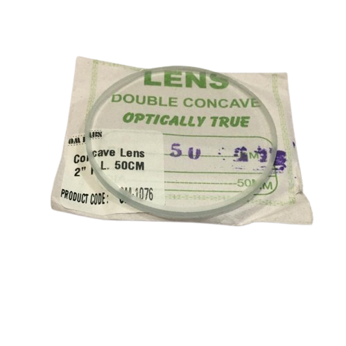 Concave Lens Size: 50mm (PK. of 6 Pcs.)