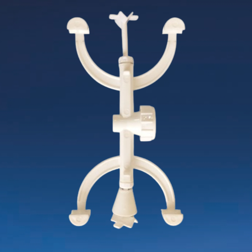 Fisher Clamp | Burette Clamp (Double) Set | Brand: Poly Lab | Set Of 6 Pcs