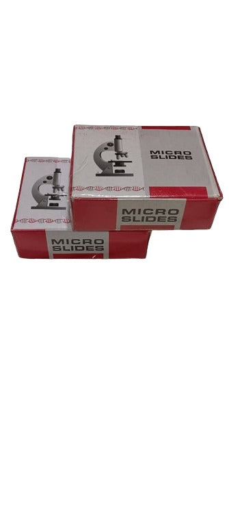 Plain Slides | Microscope Slide (Glass) 75x 25mm 1Set of 50 Pcs, (Pack. of 2 Pcs)