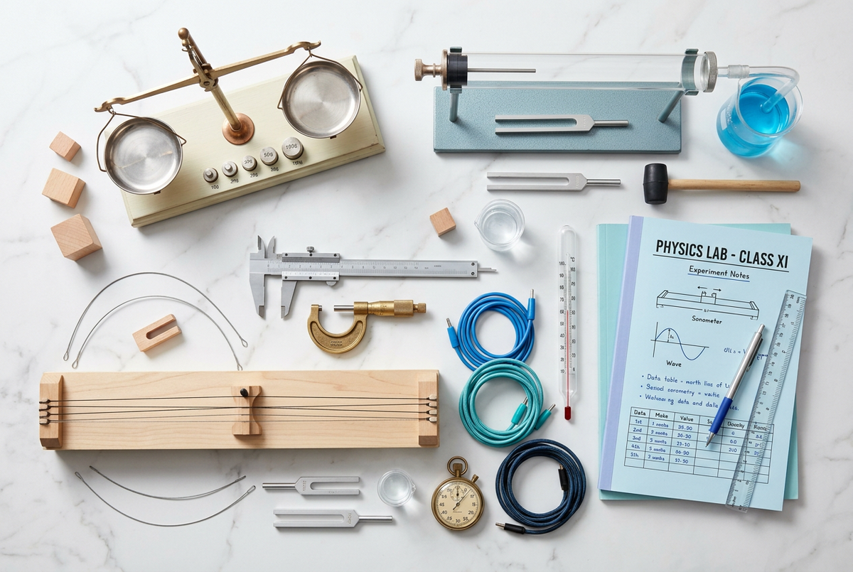 Physics Lab Experiments: Class 11th
