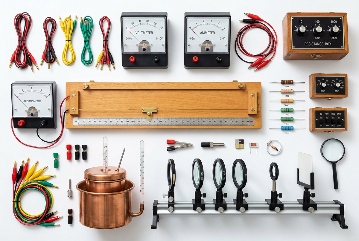 Physics Lab Experiments: Class 12th
