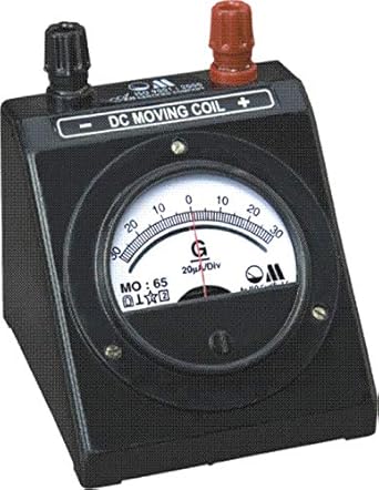 DC Galvanometer MO-65 Top Terminal Round Black Meter – scientifickart