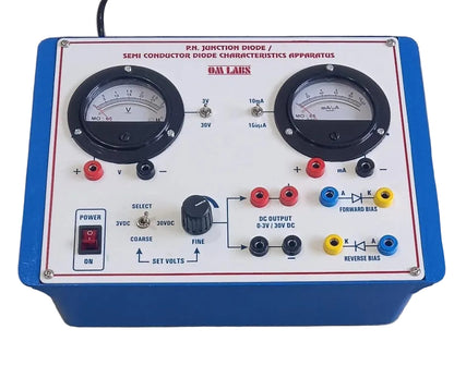 PN Junction Diode Characteristics Apparatus | 2  Round Meter