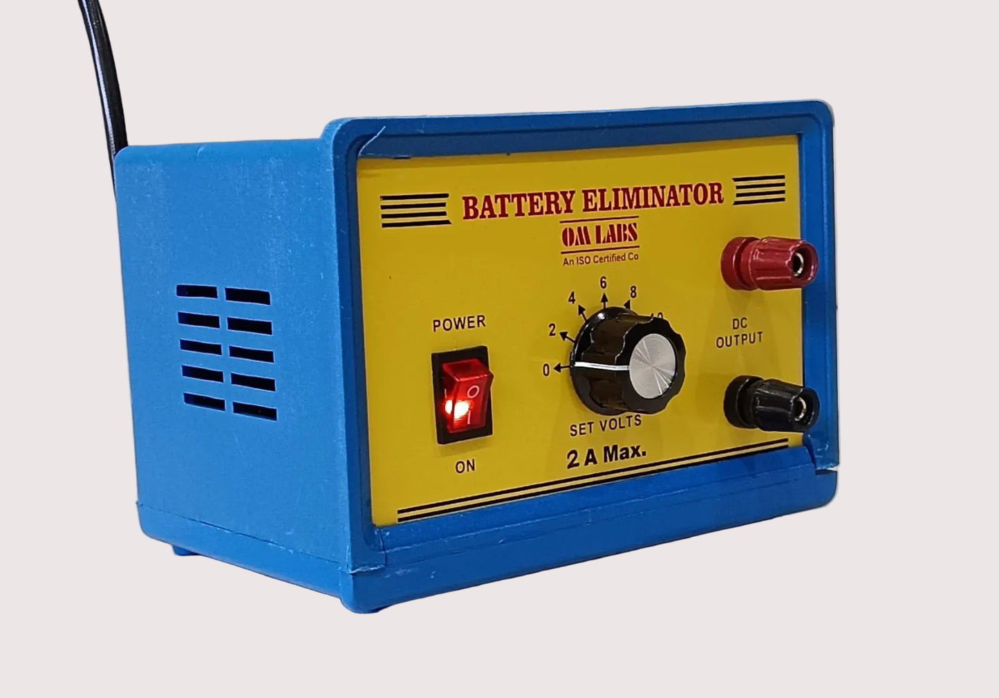 Battery Eliminator 2-12V/2A DC In Plastic Box