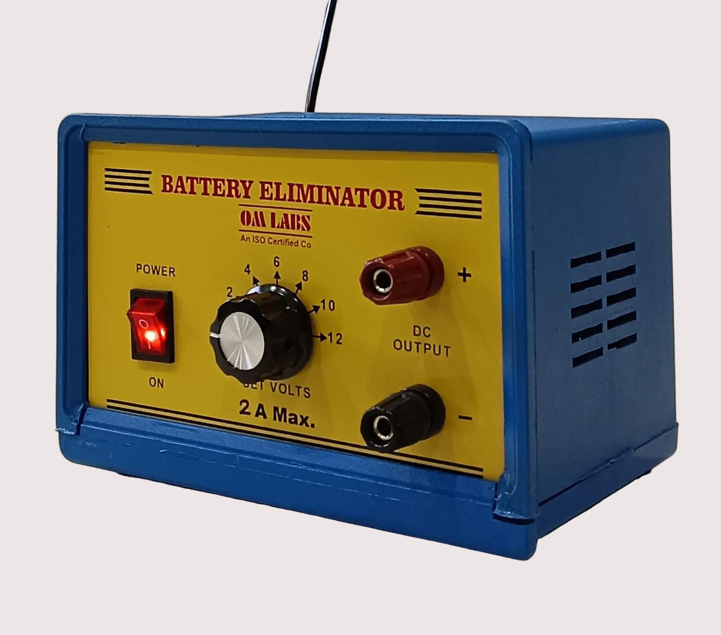 Battery Eliminator 2-12V/2A DC In Plastic Box