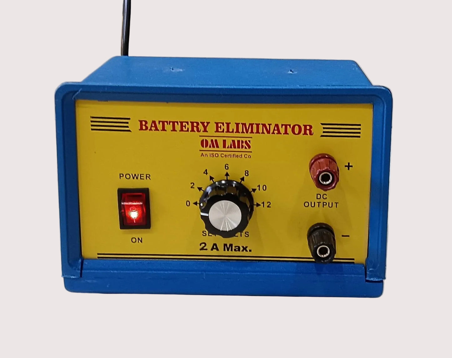 Battery Eliminator 2-12V/2A DC In Plastic Box