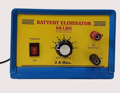 Battery Eliminator 2-12V/2A DC In Plastic Box