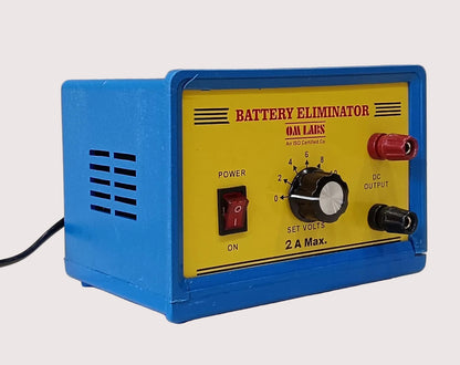 Battery Eliminator 2-12V/2A DC In Plastic Box
