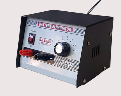 Battery Eliminator 2-12V/1A DC in Metal Box