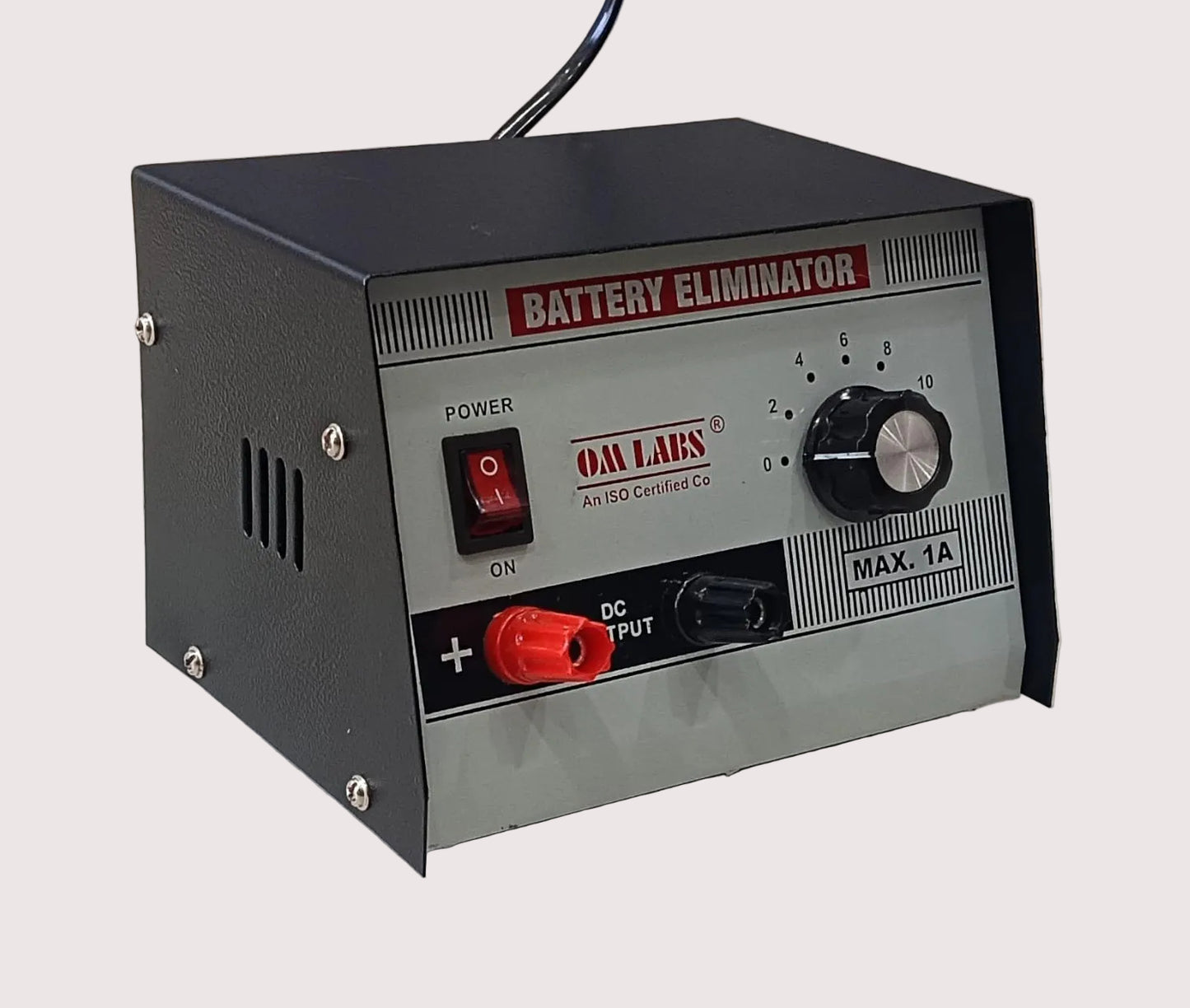 Battery Eliminator 2-12V/1A DC in Metal Box