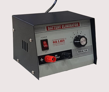 Battery Eliminator 2-12V/1A DC in Metal Box