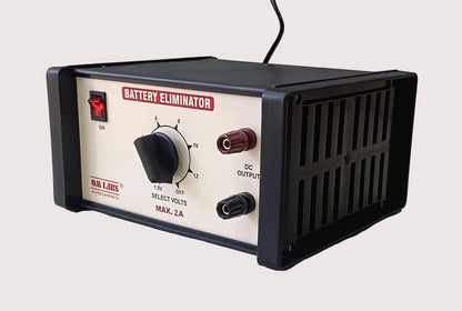 Battery Eliminator 2-12V/2A DC in Large Box