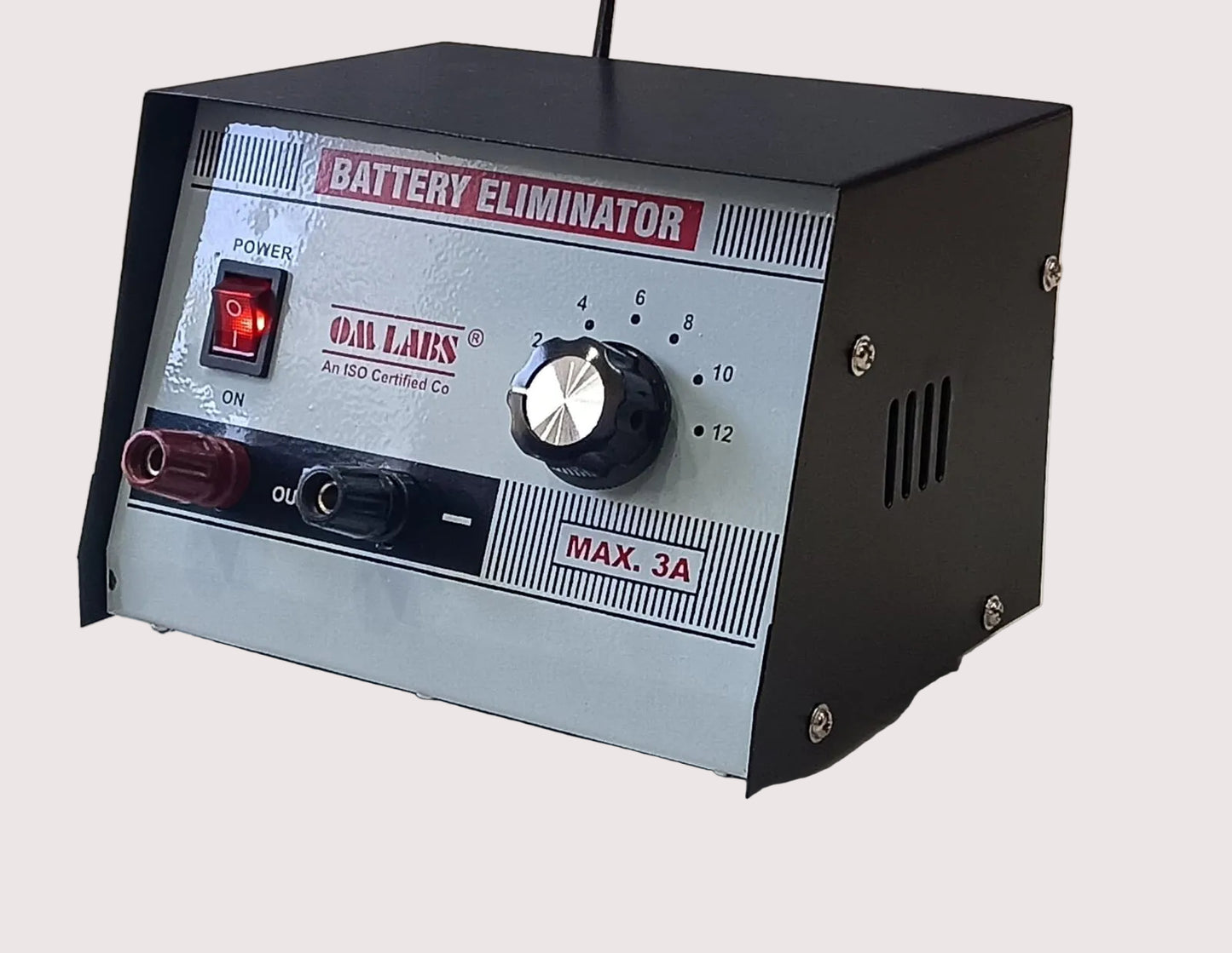 Battery Eliminator 2-12V/3ADC in Metal Box