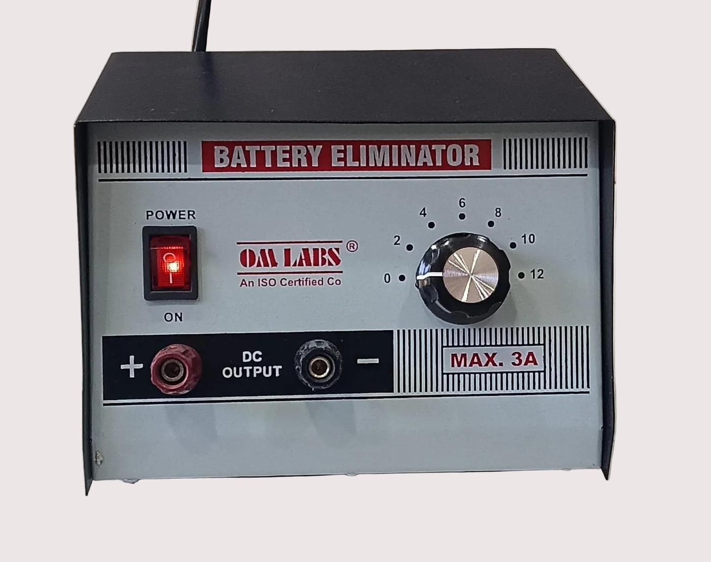 Battery Eliminator 2-12V/3ADC in Metal Box