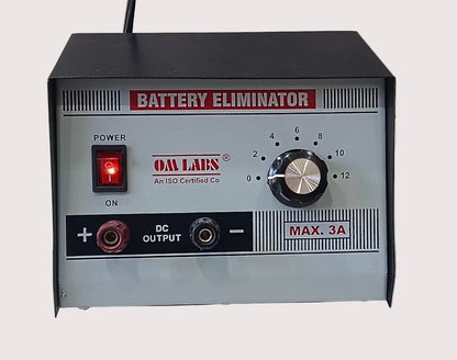 Battery Eliminator 2-12V/3ADC in Metal Box