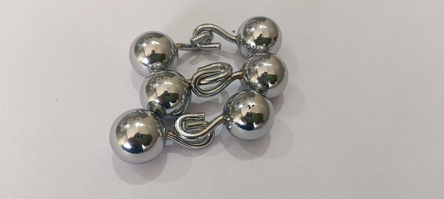 Bob With Hook 18mm in Iron C.P (Pk. of 6 Pcs.)