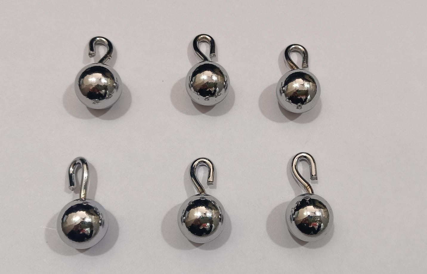 Bob With Hook 18mm in Iron C.P (Pk. of 6 Pcs.)