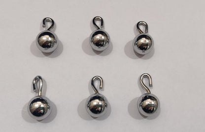 Bob With Hook 18mm in Iron C.P (Pk. of 6 Pcs.)