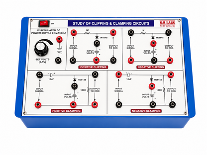 Clipping & Clamping Circuit Apparatus using diode ( Plastic Box)