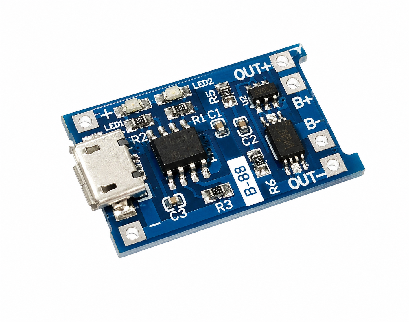 TP4056 Type-C Li lon Battery Charger Module
