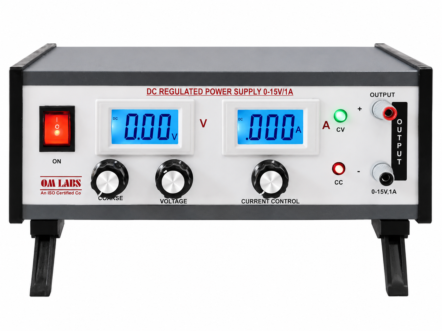 DC Regulated Power Supply 15V/1A | 2 Digital Meter