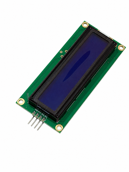 16*2 LCD Blue Display with Integrated I2C Module