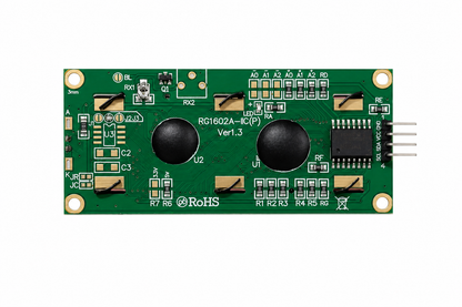 16*2 LCD Blue Display with Integrated I2C Module