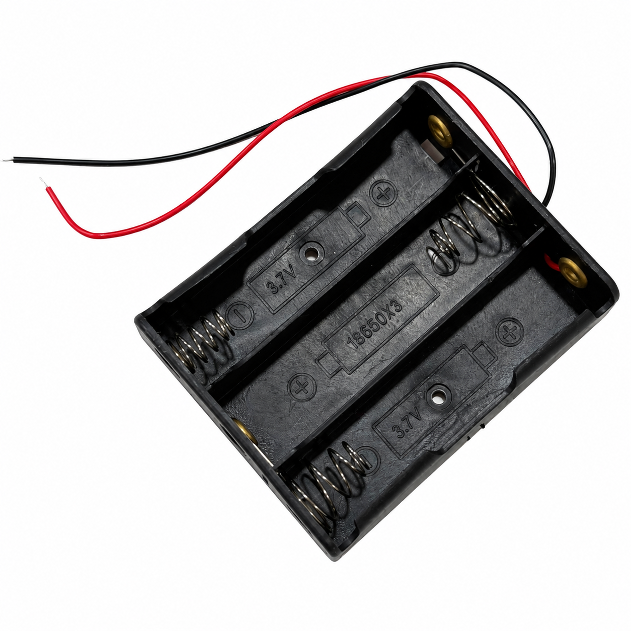 Three Cell Battery Holder for Li-Ion 18650 Cells