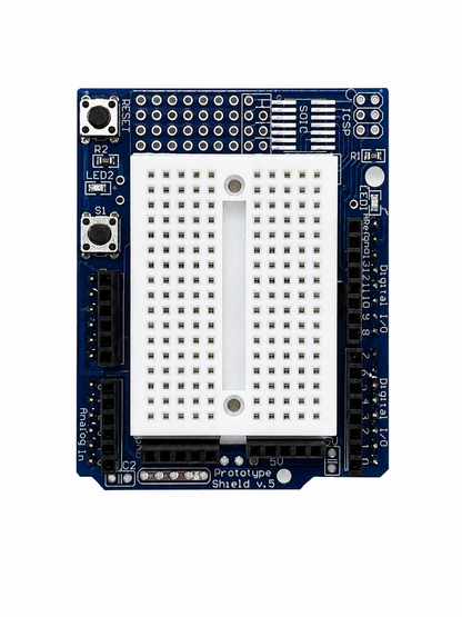 Protoshield Expansion Module with Mini Breadboard