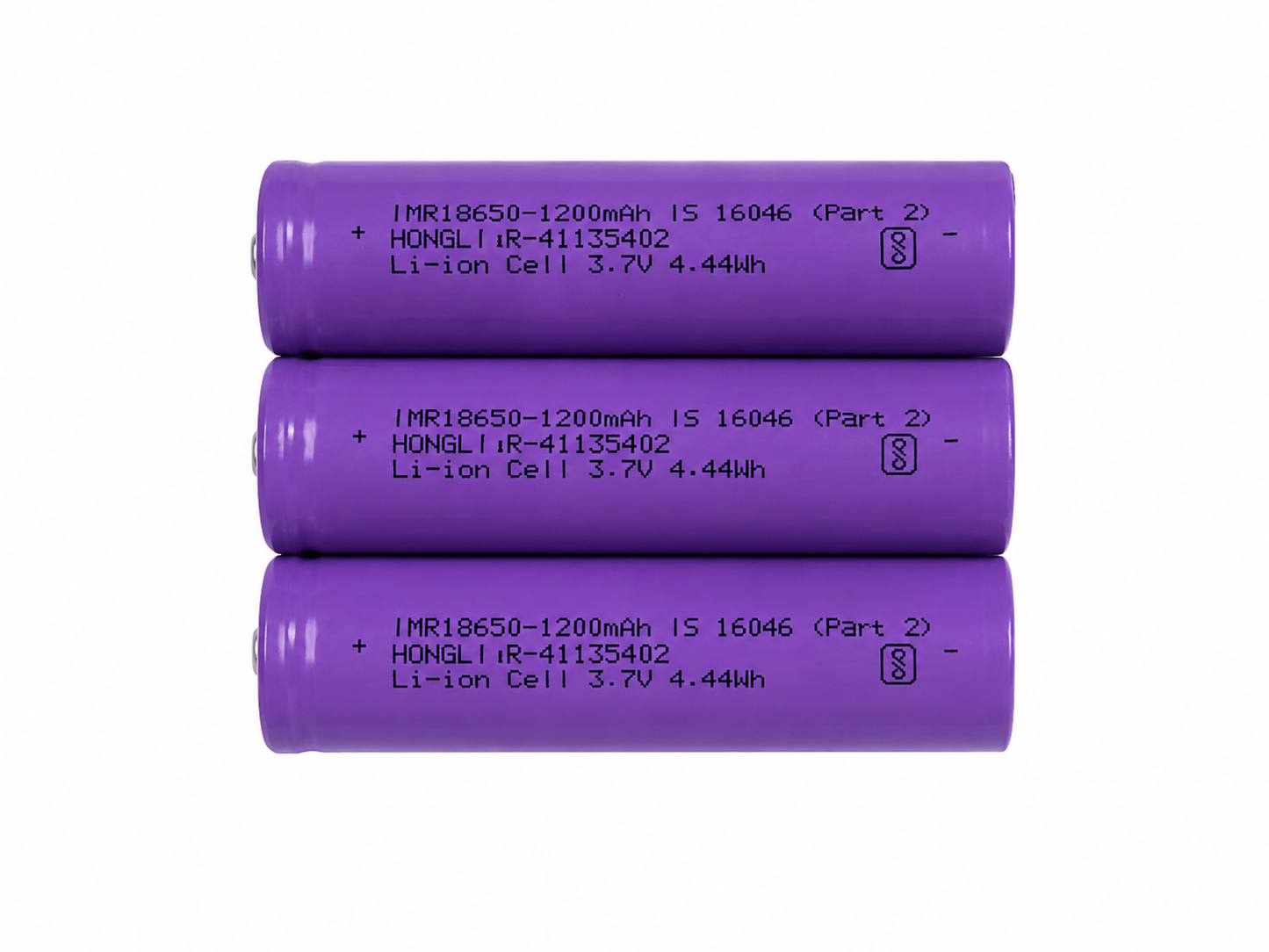 Li-ion Battery 3.7V 18650 Rechargeable Cells