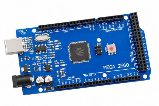 Arduino Mega 2560 CH340 Compatible Development Board – ATmega2560 USB Microcontroller Board